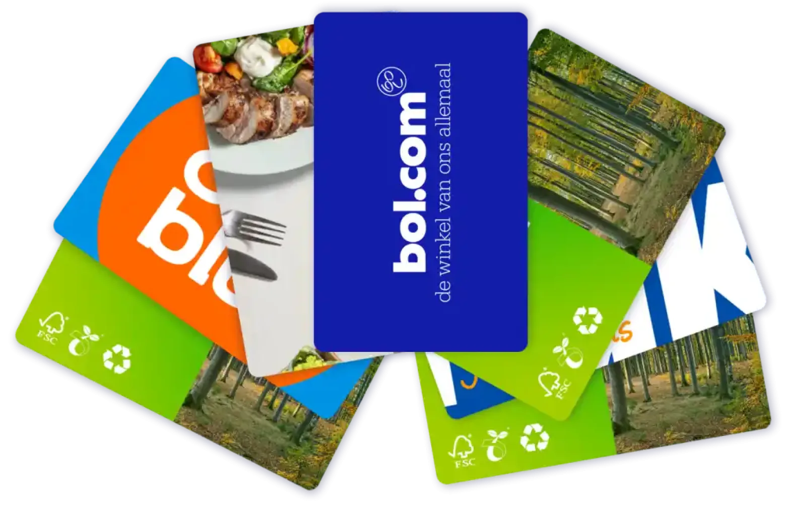 verschillende soorten passen beschikbaar bij cards unlimited