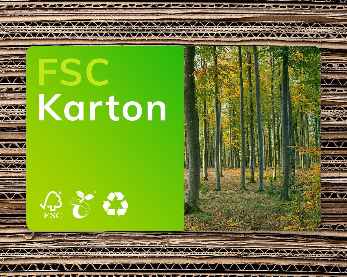 FSC-karton kaart